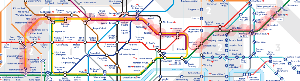 Hammersmith City Line Map London Underground Tube
